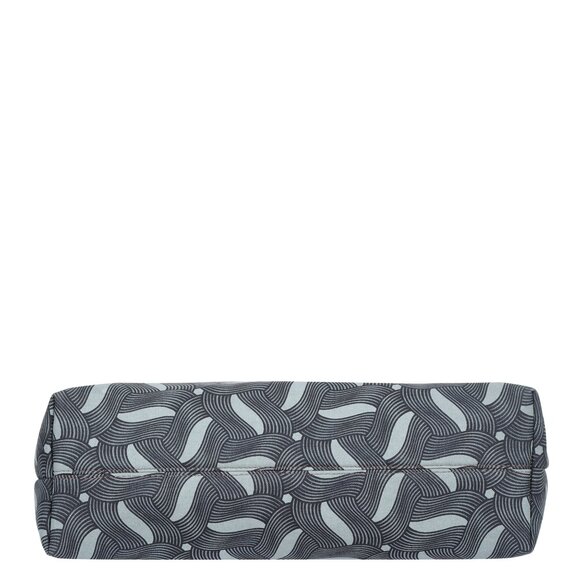 Hand Crafted Fabric Ladies Shoulder Tote Bag in Olive Green Print, Handbag Purse - Picture 6 of 10